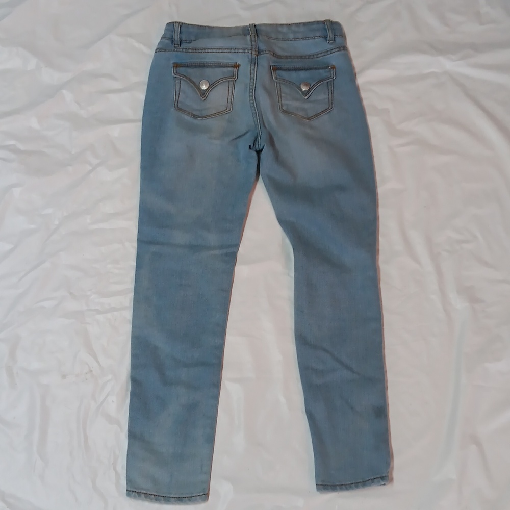Hudson Jeans Kids Light Blue Distressed Jeans - Picture 7 of 14